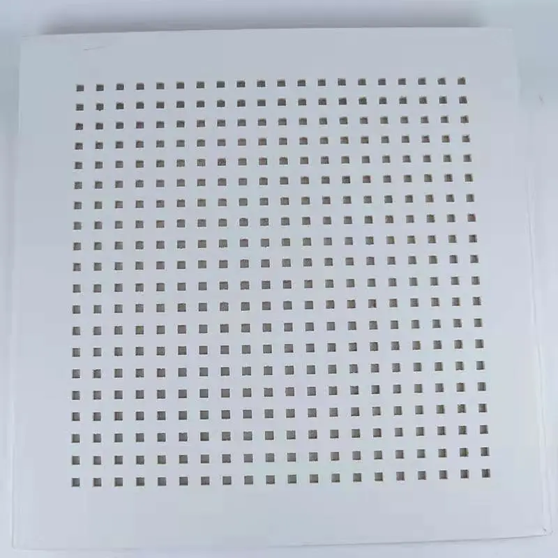 Acoustic performance design freedom Perforated Plasterboard Perforated gypsum board
