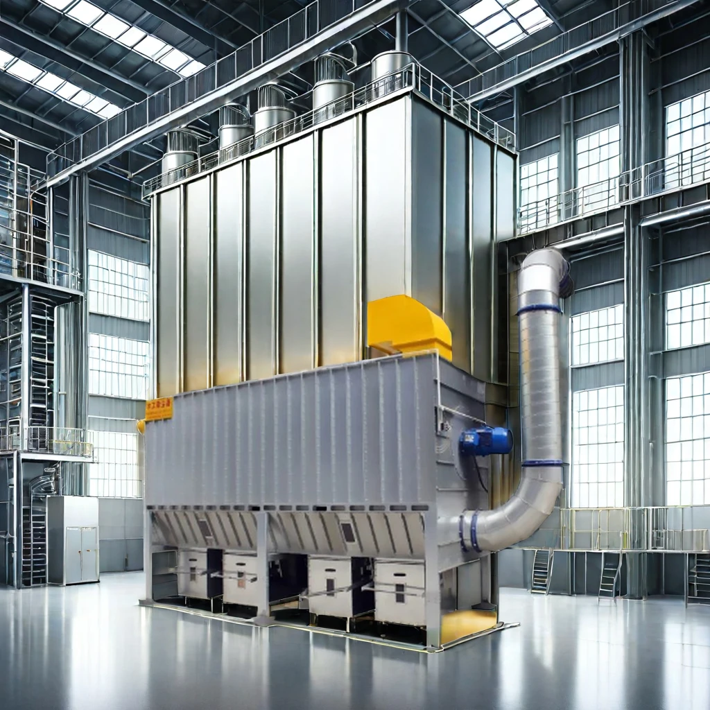 Новый 10000 м3/ч фильтр для пульсирующего мешка пылеуловитель котла на рисовой шелухе