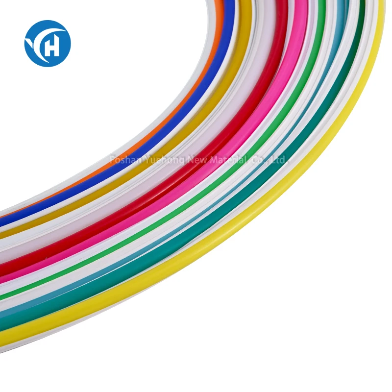 Flexible Led Strip Light Diffuser Neon Light 360 Degree Luminous Round 360 Silicone Tube Led Rope Light