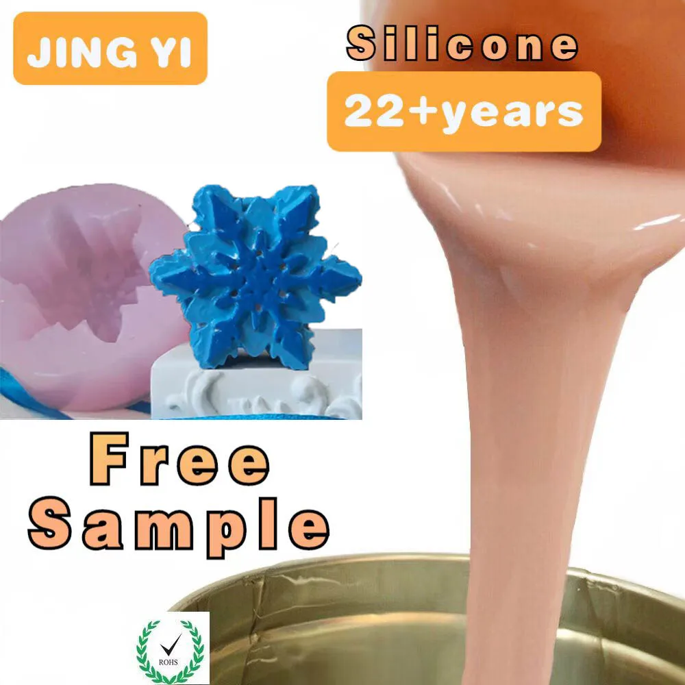 China Factory Manufacturer Wholesale epoxy resin molds silicone manual soap gypsum Mold silicone RTV2 Liquid Silicone rubber