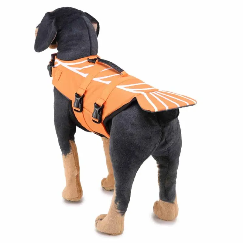PiCiPaw High Flotation Dog Life Jacket with Rescue Handle Reflective Pet Swimming Vest Safety Vest