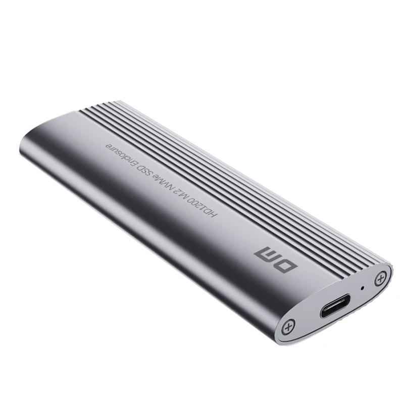 M.2 NVME to USB3.1 Hard Disk Enclosure Case M2 SSD Type-C Hard Disk Box HD1200