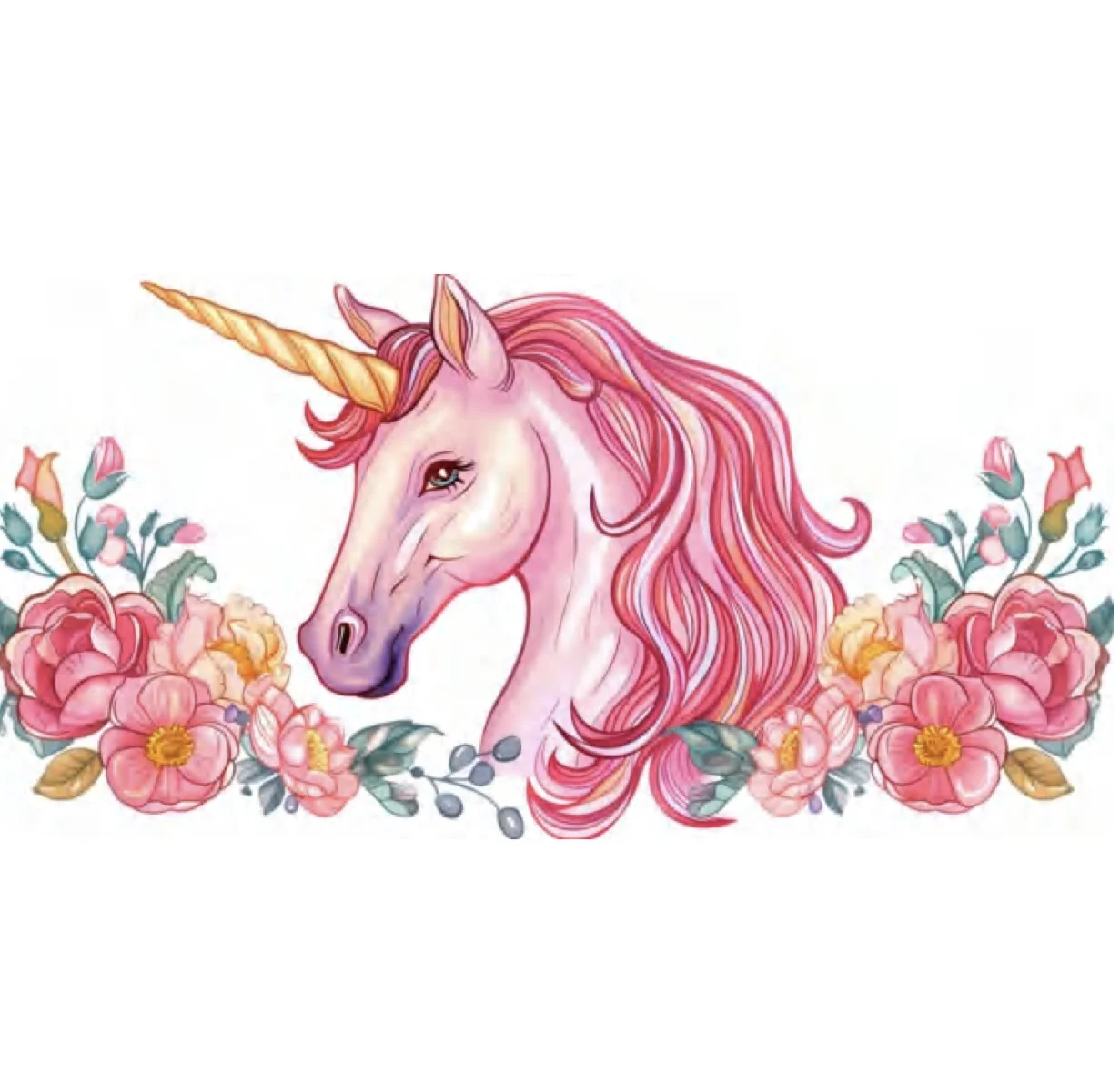 Custom Printing Fashion 16 20oz UV DTF Impresiones Cup Wrap Designs Transfers Vinyl Waterproof Unicorn Cute Stickers Decals