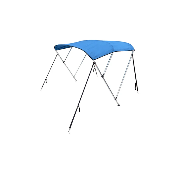 Luxury boat yacht hardware canopy waterproof fabric roof sunshade awning 3 BOW  bimini tops