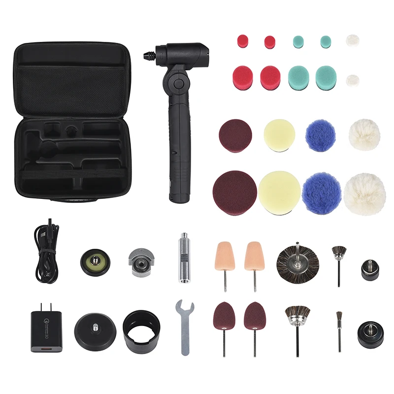 car polisher machine with 3.7V, 4.0Ah Li-ion Battery mini polisher car polisher mini for detailing