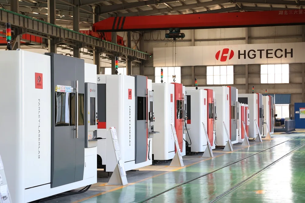 HGTECH GF3015 2000 Вт волоконно-лазерная резка 2 мм 12 стальная Лазерная машина