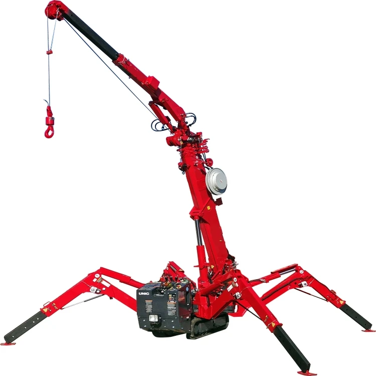 Spider Crane Telescopic Boom Mini Crawler Mobile Crane mini crawler crane