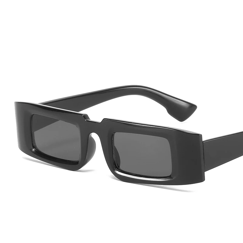 Trendy small frame square sun glasses European and American cross-border Personality Elegant Concise Beautiful PC Sunglasses