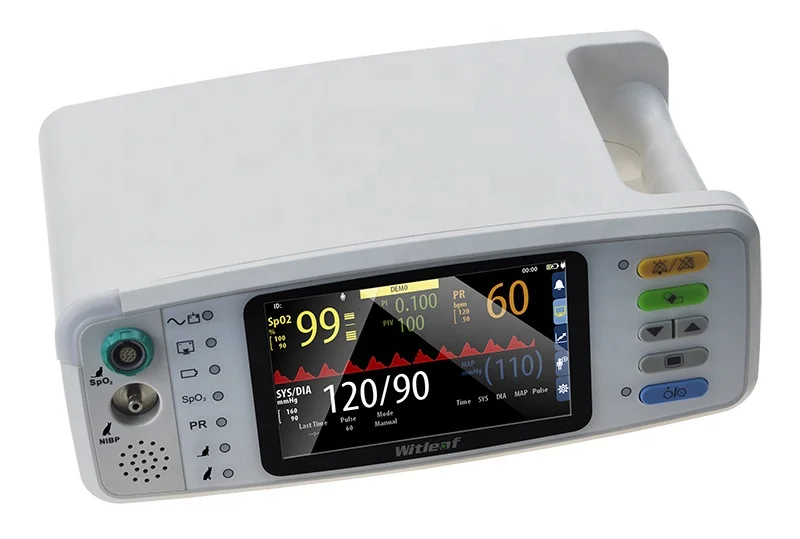 Vet Monitor desktop Multipara Vital Signs Monitor Veterinary Equipment Medical device Animal for Vet Use Clinic ICU Hospital