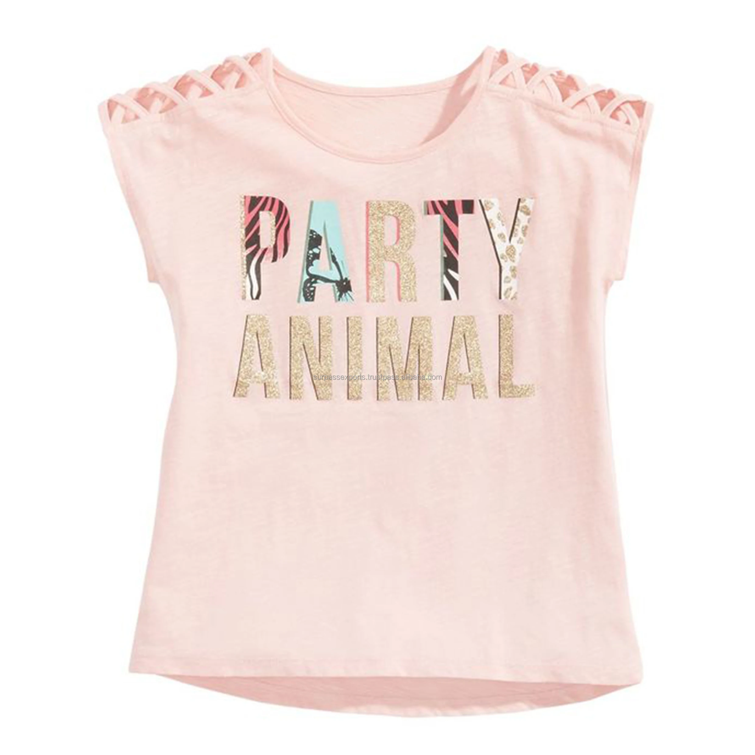 CUSTOMIZED CLOTHES FOR GIRLS T SHIRT AT WHOLESALE PRICE