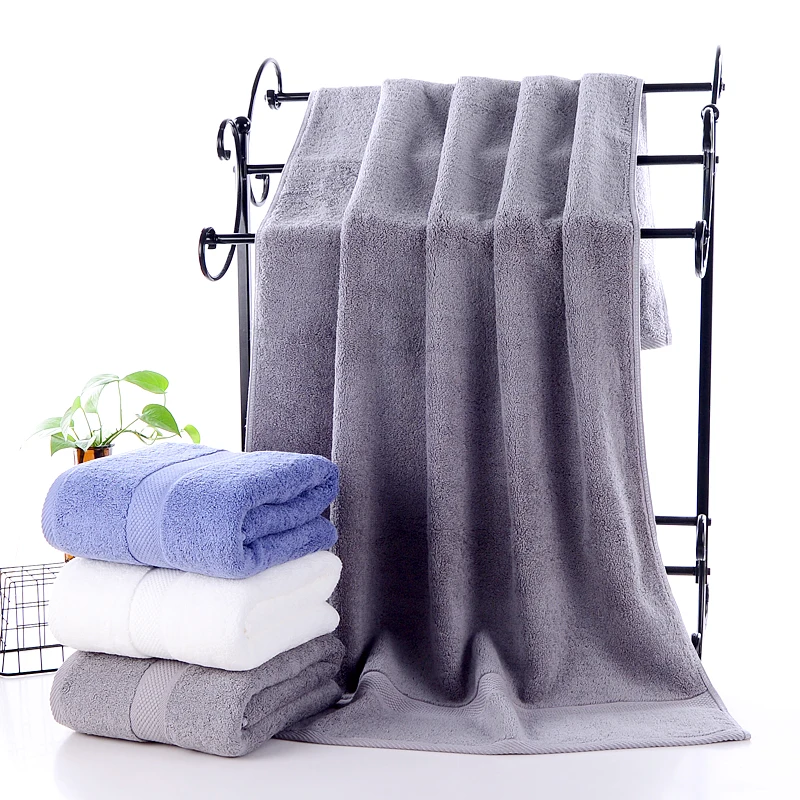 Factory wholesale custom towels bath 100% cotton 70x140 luxury bath towel soft and durable hotel bath towel