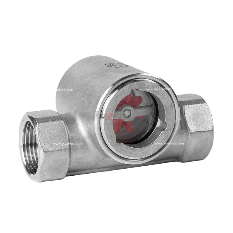 YOULI BSP NPT BSPT винт 304 из нержавеющей стали 316L УГЛЕРОДИСТАЯ СТАЛЬ WCB индикатор расхода воды с внутренней резьбой крыльчатка