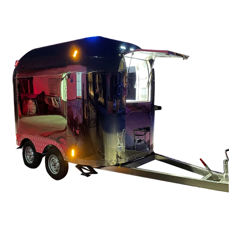 customized fast food vans mobile foodtruck for sale europe