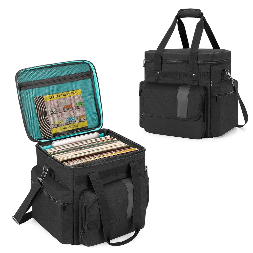 Counter Top Vinyl Record Organizer Acrylic Album Record Racks 2 Detachable Dividers Display Container Record Storage Holder