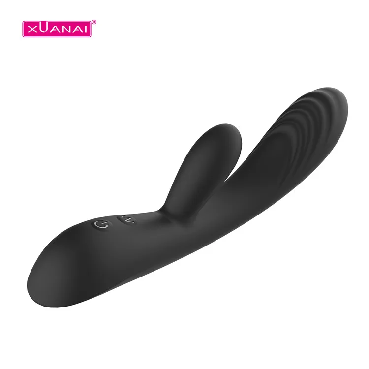 12 frequency vibration of the two motors magnetic suction charging  dual  head factory price sex toys  women female vibrator