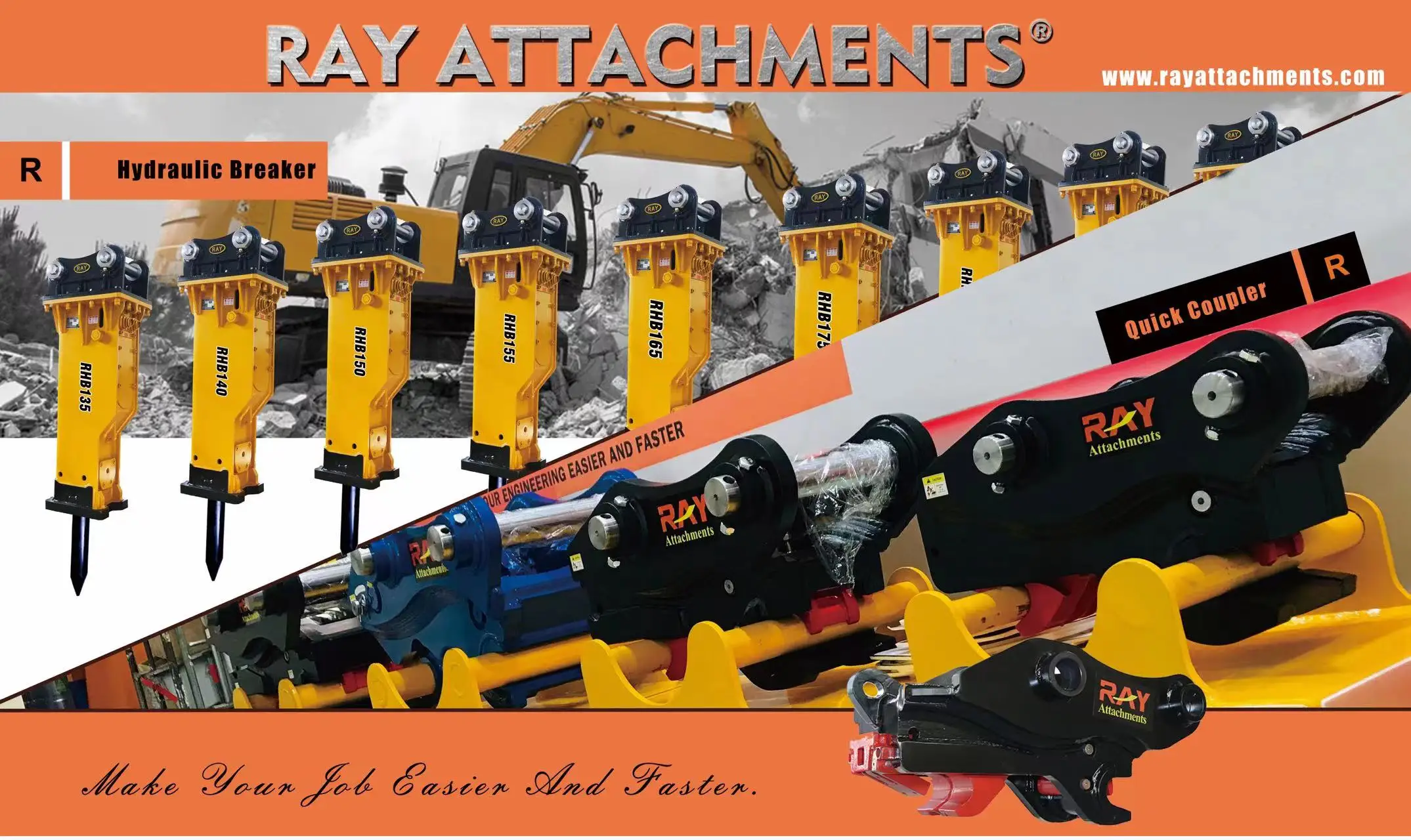 Professional Hydraulic Multi-Quick Hitch Coupler for Sale