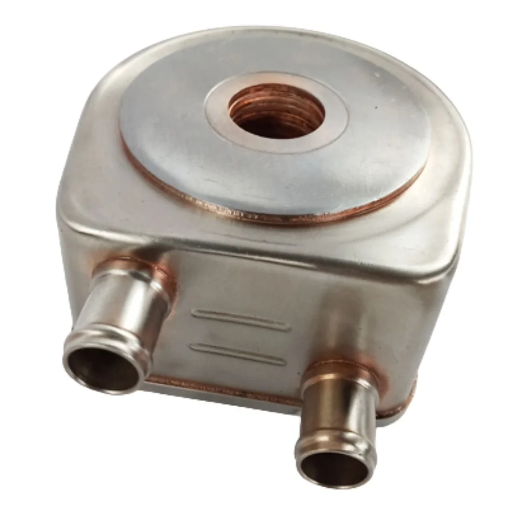 High Quality Stainless Steel Oil Cooler Engine Cooling System For Nissan For Volvo F12 FH12 FH16 FL10 20412972