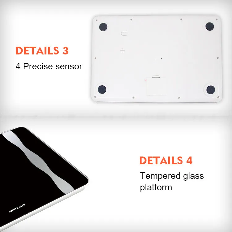 Digital Body Fat Scale with Large Platform for Comfortable Use and Accurate Readings Bathroom Scales Body Fat Scale