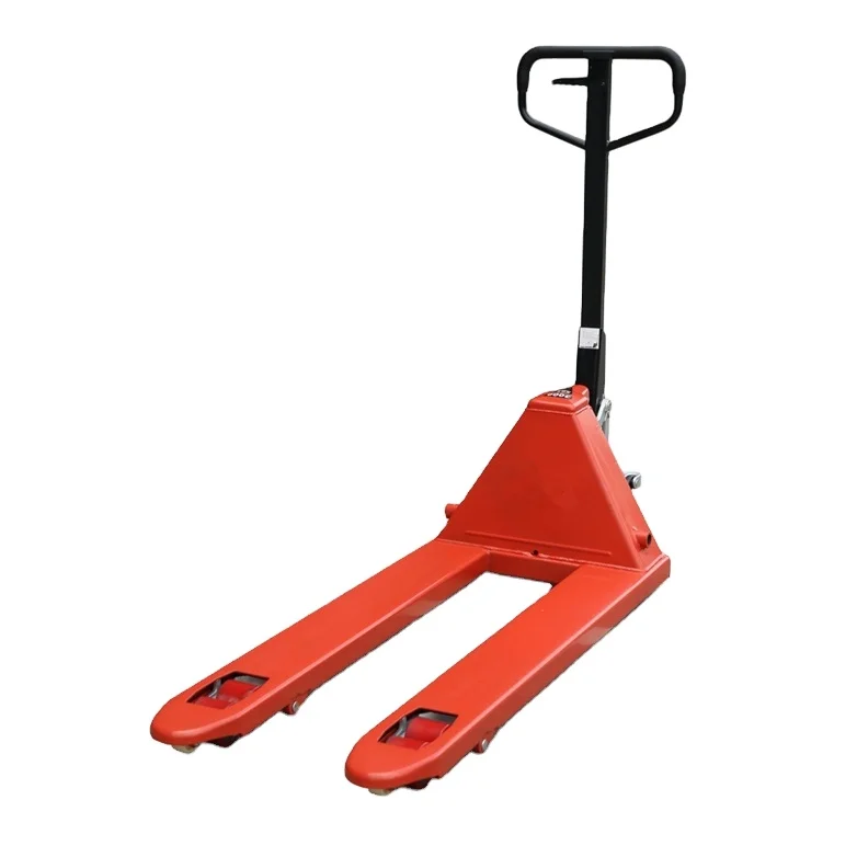 Hydraulic Manual Forklift 1 Ton Manual Pallet Jack 1000kg Manual Pallet Truck PU Tires Cheap Price