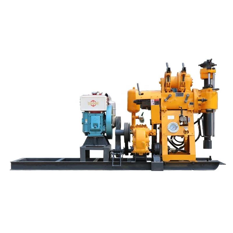 Hydraulic water well drilling machine HuaxiaMaster 160m  water bore well borehole drilling machine