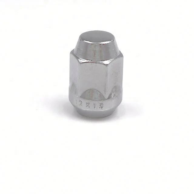Acron 14x1.5 19 Mm Tyre Black Hex Nuts M12 Chrome Zinc Carbon Steel Tuv Conical Seat Close End Vehicle Wheel Bulge Lug Hub Nut
