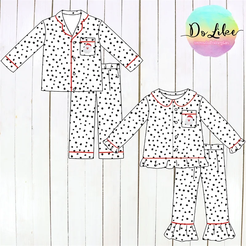 Lovely baby girl icing raglan shirts outfits adorable kids clothing set Christmas tree applique