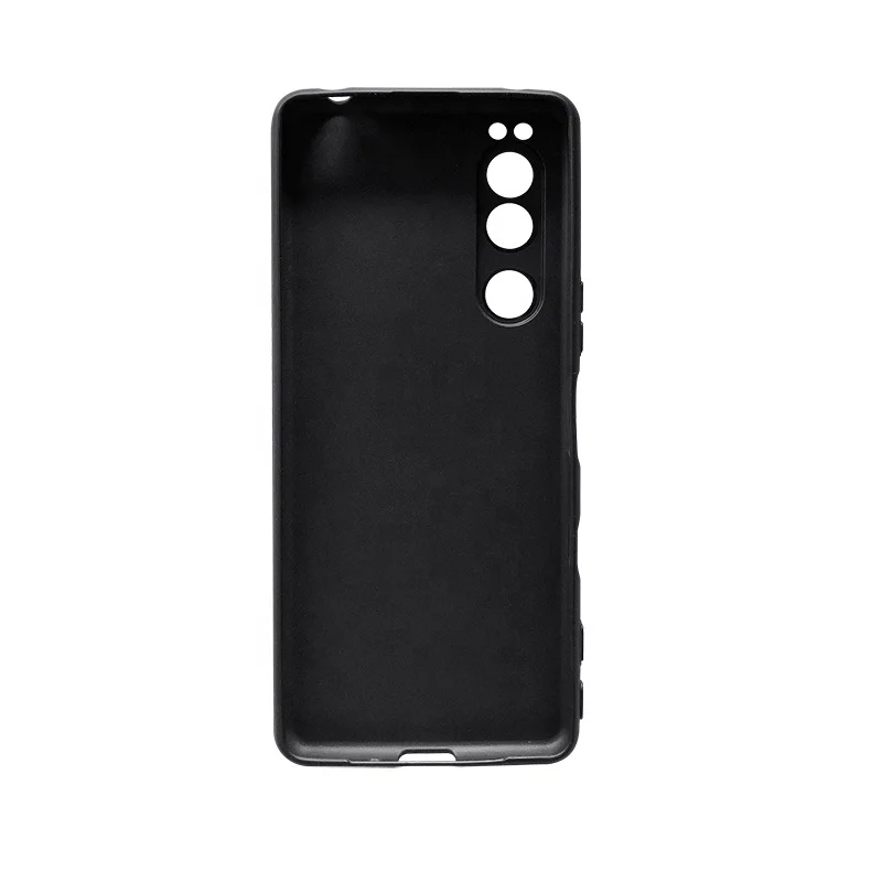 black TPU case phone back cover for Sony Xperia 5 III mobile phone