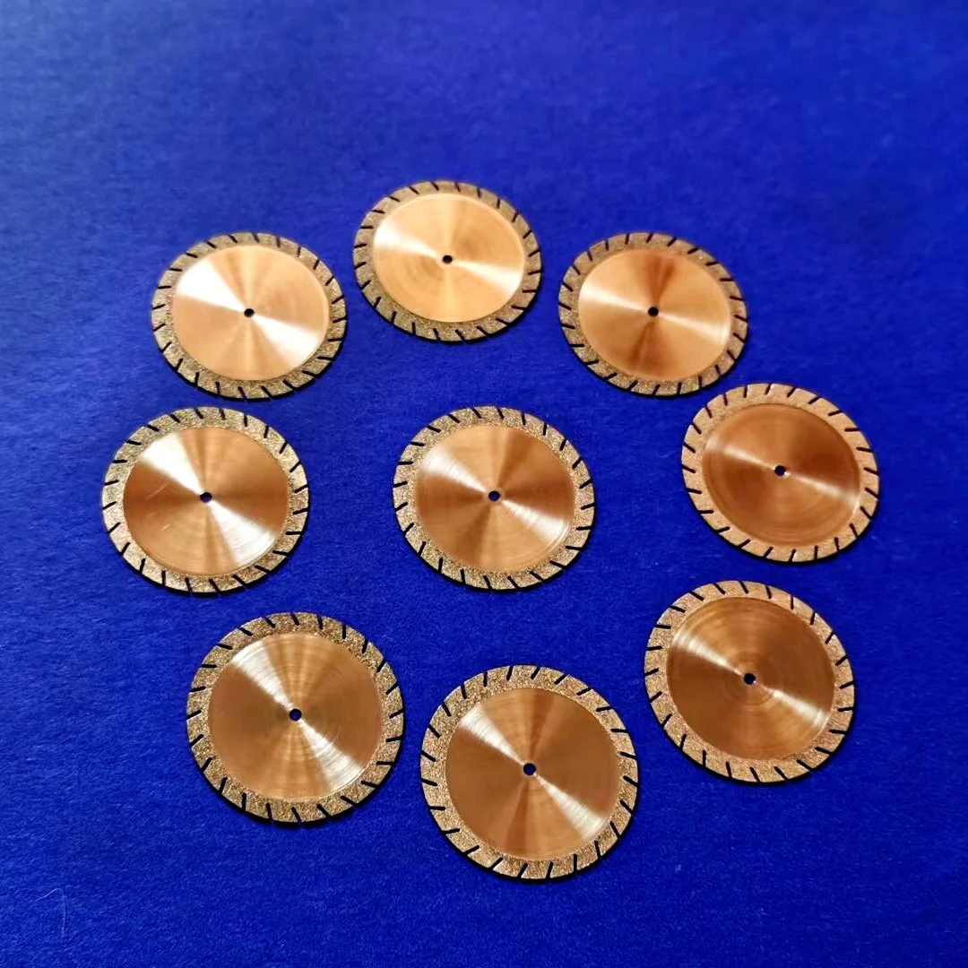 Dental Diamond Fast cutting plaster disc Dental lab Flexible Sintered Diamond Cutting Disc