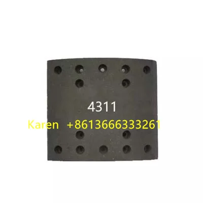 4515 4707 4709 4311 brake lining for trucks