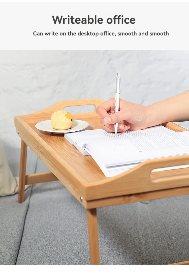 2024 Youtai Прямая продажа с фабрики минималистичный складной стол для ноутбука многофункциональный компьютерный из массива дерева
