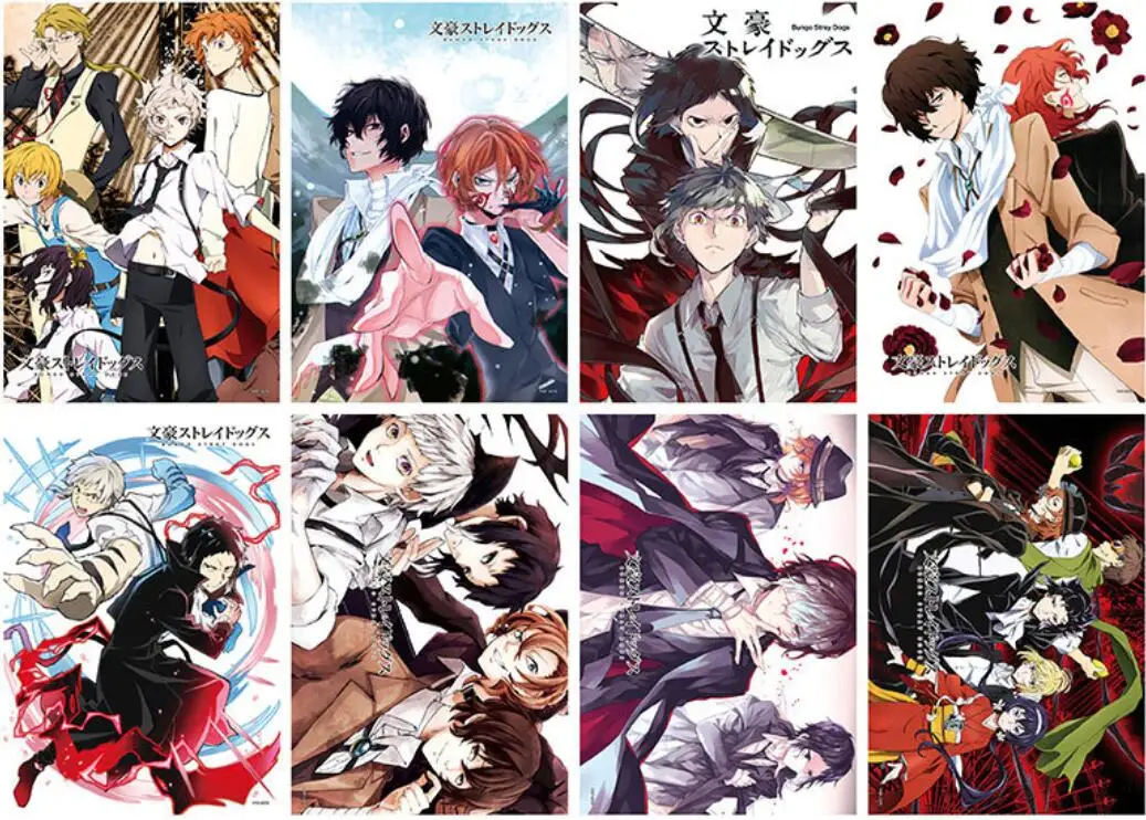 Japan Anime Slayers Giants  Volleyball Piece Dragon JoJo Hunter Tokyo Familly Ghoul Posters