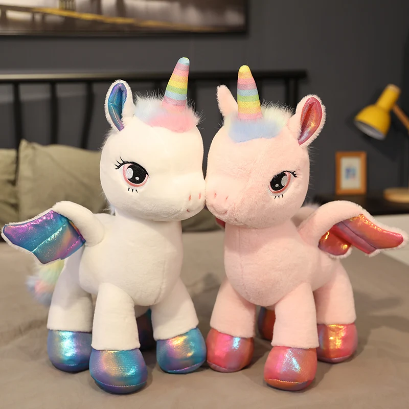 Rainbow Pegasus Unicorn doll plush toys stuffed animal horse