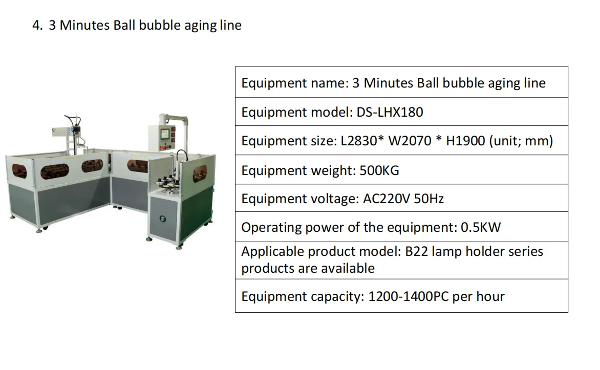led bulb semi automatic production line   LED bulb assembly line   LED light making machine