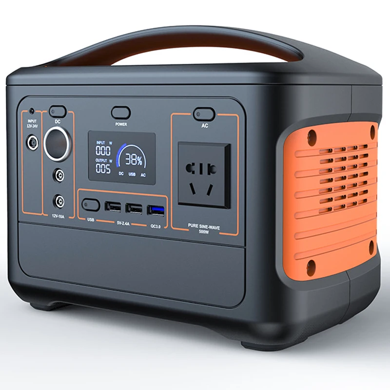 153000 mAh 110 volts 220 volts output 2000 watts portable solar generator maximum 5000 watts load power