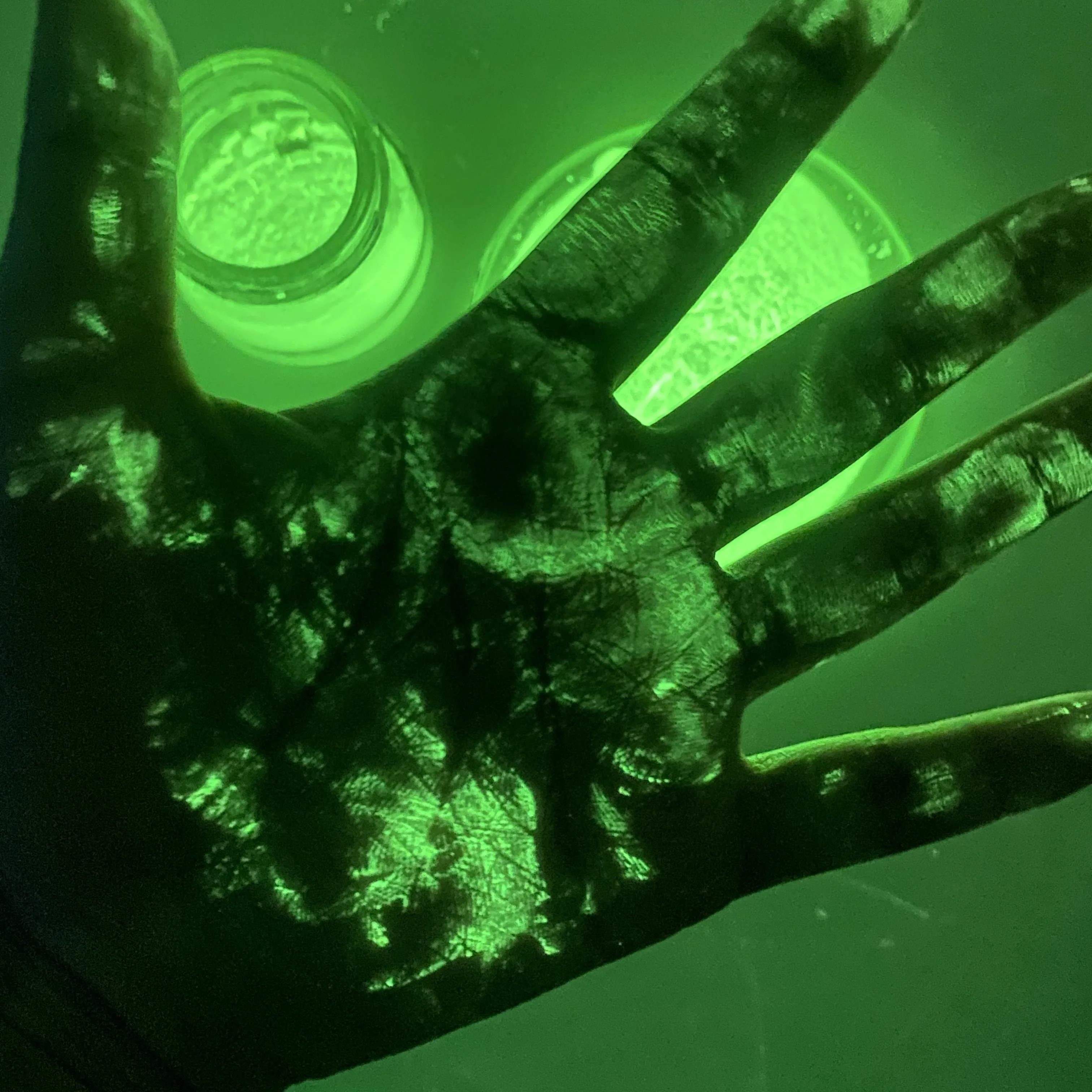 ISO9001 Certified Fast Absorbing Light Glow in the Dark Strontium Phosphor Powder with Light Glow Resin Pigment