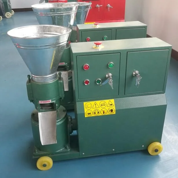 KL120C 3 kw three phase forage poultry feed pelletizer pellet mill making machine