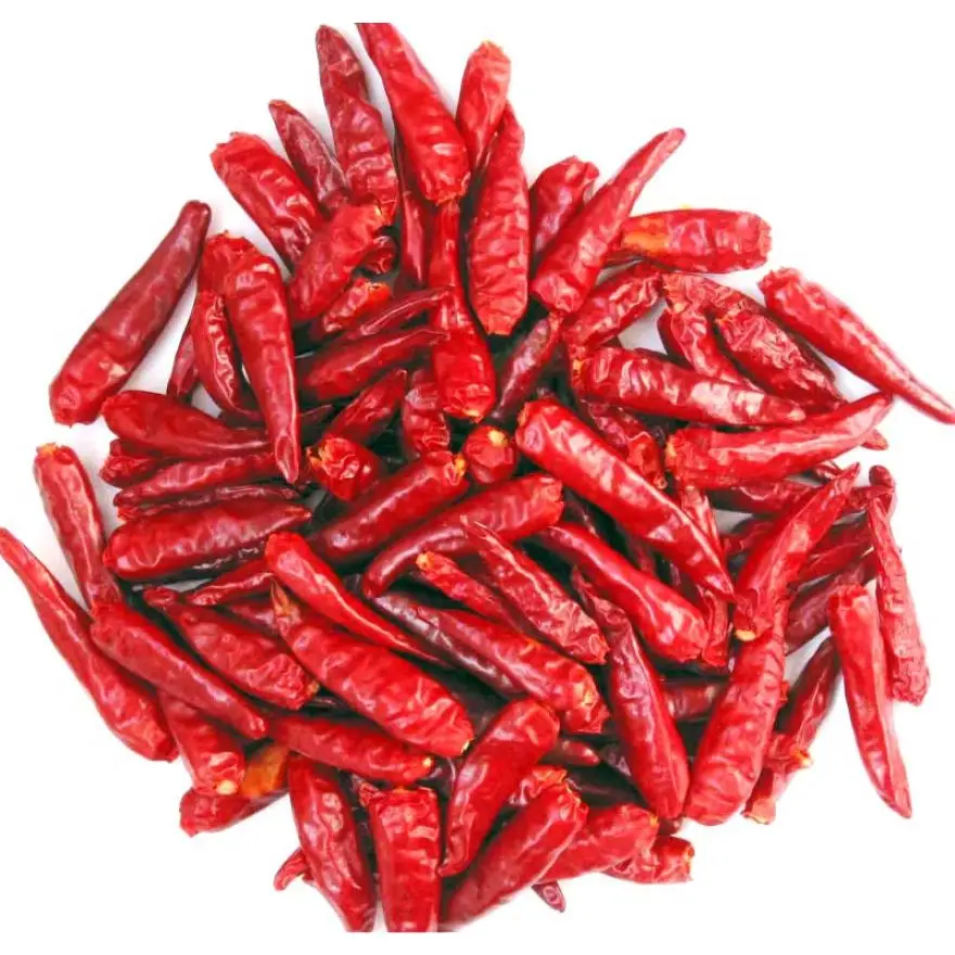Factory Directly Sale Mustard Flavor Mixed Kitchen Red Dried Chili Peppers Fried Chili Spices Chilli Pepper