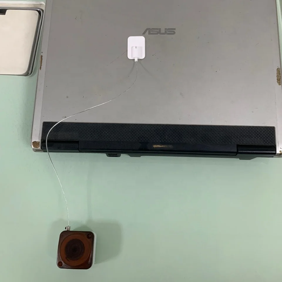 INSHOW A3019 Laptop Smart Watch Handbag Glasses Display Retractable Loop Alarm Security Cable Tag with Multiple End Sensors