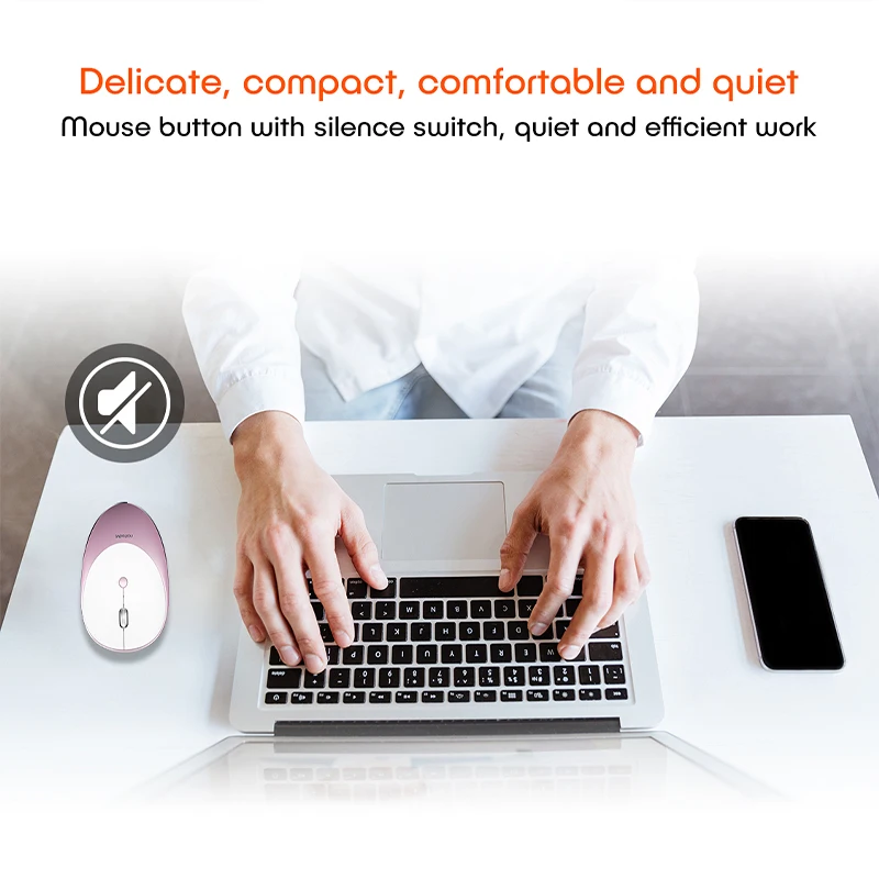 R600 Dongguan 1600 DPI Ultra Thin Flat Inalambricos Recargables Woreless Wifi Smart Recargable Wireless Kablosuz Mouse