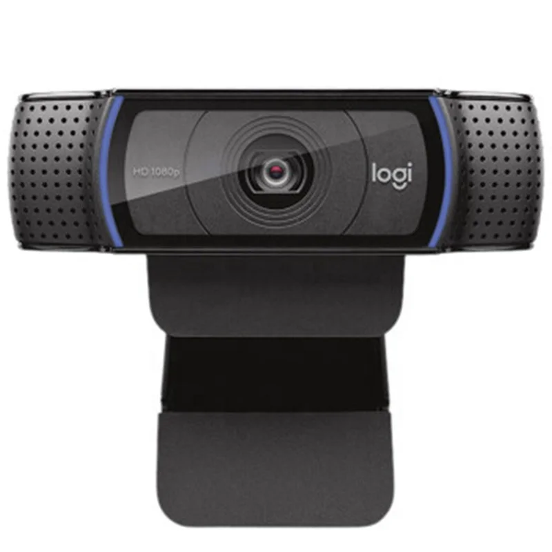 Веб-камера logitech C920pro HD 1080p для видеоконференций с кольцевой подсветкой и