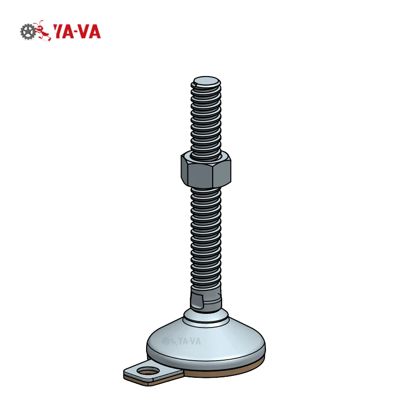 DGC80F stainless steel machined adjustable feet leveler SUS304 fully sealed universal adjustable feet