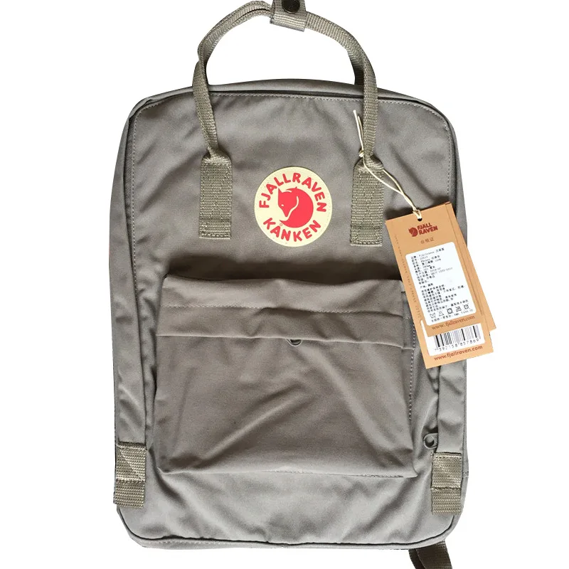 Outdoor waterproof fox bag backpack student canvas school bag