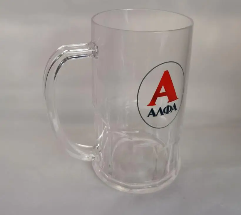 24oz beer glass plastic