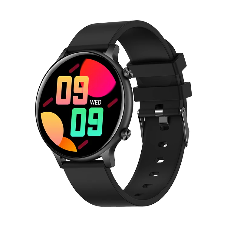 2024 Full Touch Sports IP68 Waterproof Body Temperature Heart Rate Fitness Health Monitoring HT12 Smart Watch