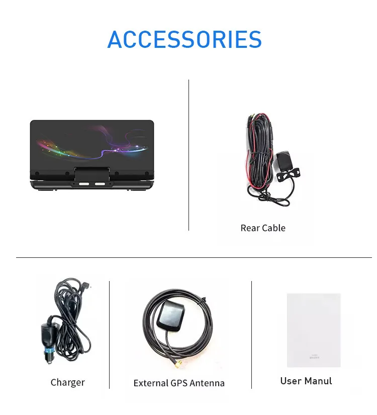 WiFi 4G Dual Lens Dash Cam 6.86 inch GPS Navigation ADAS Rearview Camera Android 8.1 Video Recorder 1080P Car Dashboard DVR