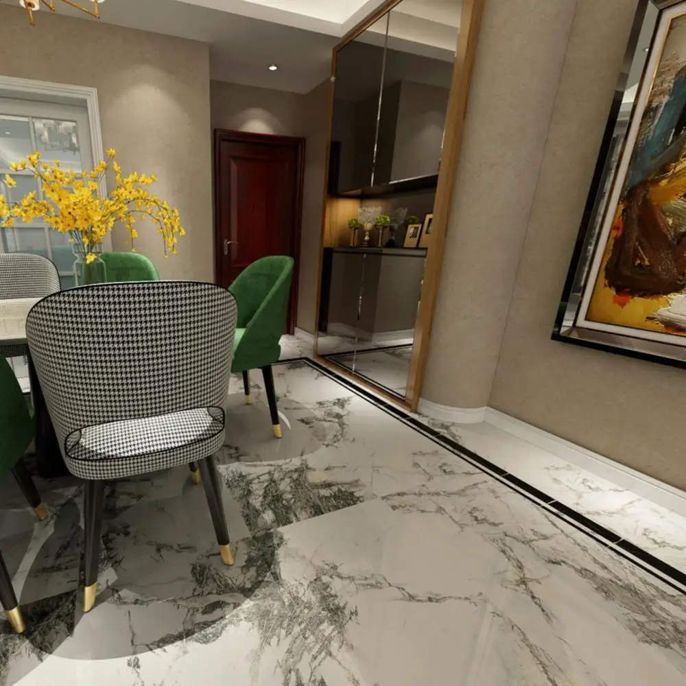 Ceramic Tiles Full  Glazed Porcelain Tile 600*900Mm Surface Glazed Tile Marble