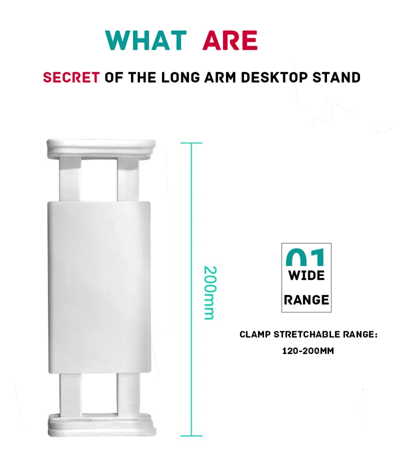 Universal Mobile Phone Accessories Flexible Lazy Arm Tablet Phone Stand Tablet PC Bracket Adjustable Desk Bed Cell Phone Holder