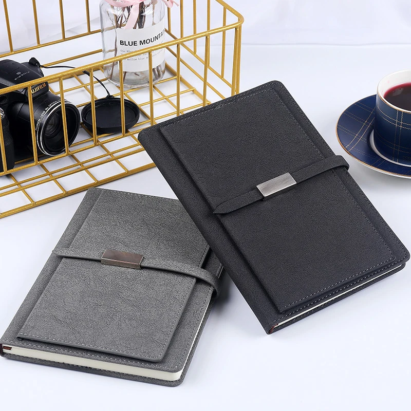 custom Hardcover Notebook B5,A5,A6 Pu Laser Engraved Gift printing logo custom notebook journal plan book gift box packing