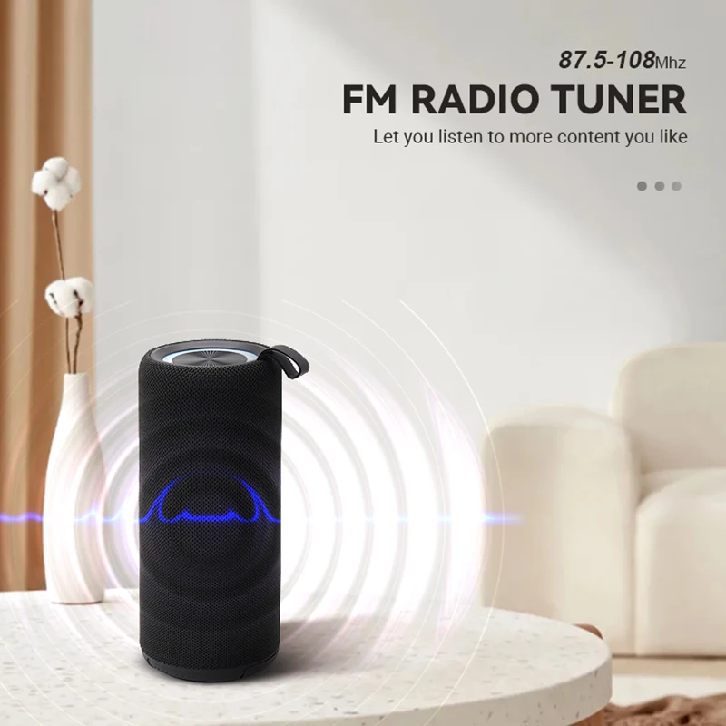 Multicolor Gaming Sports Stereo Bass Outdoor Waterproof Wholesale Mobile Phone Wireless Speaker