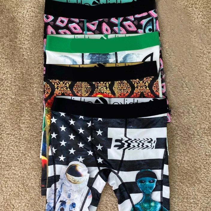 NEW Brand ETH2022 Summer  Design Sports Sweat Fashion Children Beach Cartoon Print Shorts Underwear ika Kids Boys Boxers Briefs